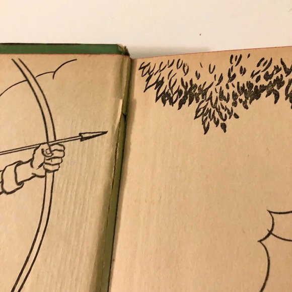 1940 Robin Hood By Howard Pyle Whitman Publishing Co Hardcover - Picture 9 of 16